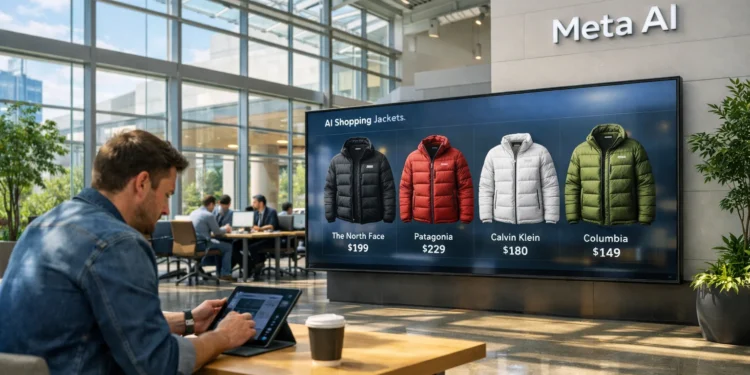 Η Meta δοκιμάζει εργαλείο αγορών με AI για να ανταγωνιστεί τα ChatGPT και Gemini.