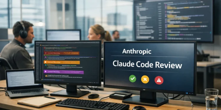 Η Anthropic λάνσαρε το Code Review για το Claude Code, χρησιμοποιώντας παράλληλους AI agents για να σαρώνουν pull requests και να εντοπίζουν bugs, security vulnerabilities και προβλήματα ποιότητας κώδικα.