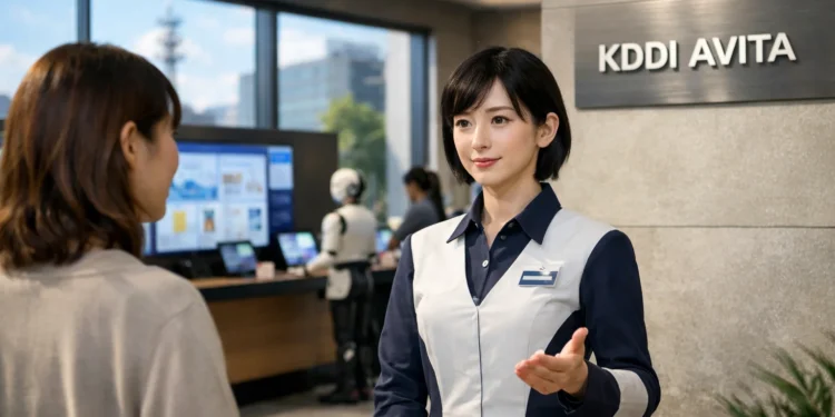 KDDI και AVITA επενδύουν σε ρομπότ με τεχνητή νοημοσύνη.