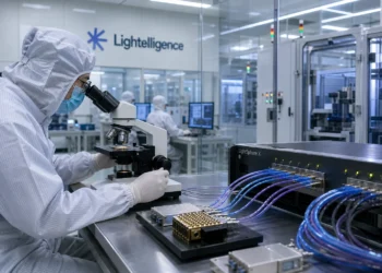 Η Lightelligence, η πρώτη εταιρεία photonics chips από την ηπειρωτική Κίνα που εισήχθη στο χρηματιστήριο του Χονγκ Κονγκ, είδε την τιμή της μετοχής της να εκτοξεύεται σχεδόν 400% στο χρηματιστηριακό της ντεμπούτο.