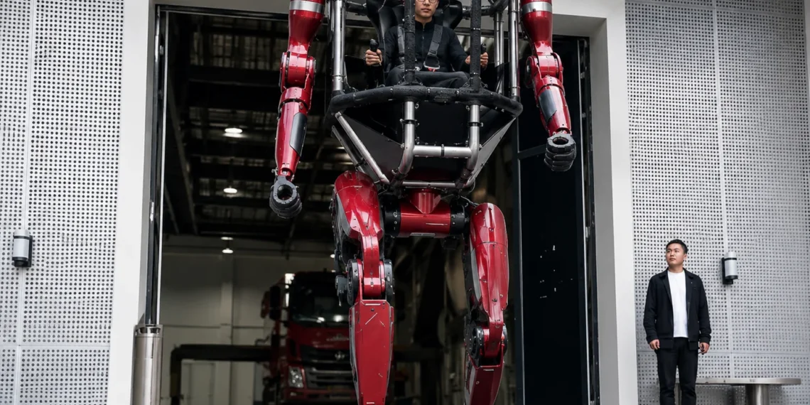 Η κινεζική εταιρεία Unitree Robotics παρουσίασε το GD01, ένα επανδρωμένο ρομπότ τύπου mecha που μπορεί να κινείται τόσο με δύο όσο και με τέσσερα πόδια. Το ρομπότ έχει ύψος 2,7 μέτρα, ζυγίζει περίπου 500 κιλά με τον πιλότο μέσα και η τιμή του ξεκινά από περίπου 574.000 δολάρια.