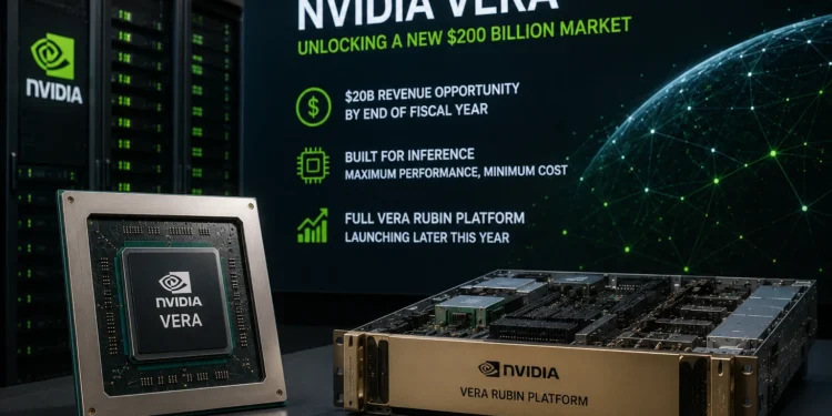 Το Nvidia Vera chip αναδεικνύεται σε βασικό στρατηγικό στοίχημα για την Nvidia, καθώς ο Jensen Huang εκτιμά ότι μπορεί να ανοίξει μια νέα αγορά αξίας 200 δισ. δολαρίων ΗΠΑ. Παρότι τα οικονομικά αποτελέσματα της εταιρείας συνεχίζουν να ξεπερνούν τις προβλέψεις, το ενδιαφέρον μετατοπίζεται πλέον από την εκπαίδευση AI models στο inference, δηλαδή την εκτέλεση και παροχή απαντήσεων σε πραγματικό χρόνο. Με μεγάλους πελάτες όπως η Google, η Amazon και η Microsoft να επενδύουν σε δικά τους custom chips, η Nvidia επιχειρεί με το Vera και την πλατφόρμα Vera Rubin να ενισχύσει τη θέση της σε μια αγορά όπου ο ανταγωνισμός αυξάνεται.