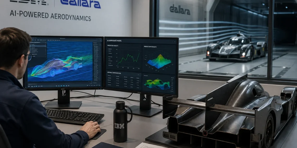 IBM και Dallara φέρνουν AI και quantum computing στον σχεδιασμό αγωνιστικών οχημάτων