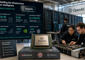 Η OpenAI παρουσίασε το Jalapeño, το πρώτο της custom AI chip, σχεδιασμένο αποκλειστικά για LLM inference και την επιτάχυνση υπηρεσιών όπως το ChatGPT. Το νέο ASIC αναπτύχθηκε σε συνεργασία με τις Broadcom, TSMC και Celestica, με στόχο τη μείωση του κόστους λειτουργίας των μεγάλων γλωσσικών μοντέλων και τη βελτίωση της ενεργειακής απόδοσης.
