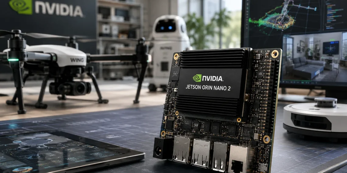 Με το Jetson Orin Nano 2, η NVIDIA επιχειρεί ουσιαστικά να κάνει την ισχυρή edge AI πιο προσιτή στους developers, επιτρέποντας σε μικρότερες και ενεργειακά αποδοτικές συσκευές να εκτελούν προηγμένα μοντέλα AI και να λαμβάνουν αποφάσεις σε πραγματικό χρόνο.
