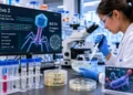 Ερευνητές του Stanford χρησιμοποίησαν το μοντέλο τεχνητής νοημοσύνης Evo 2 για να δημιουργήσουν νέες αλληλουχίες DNA βακτηριοφάγων, με στόχο την καταπολέμηση του E. coli. Από σχεδόν 300 φάγους που συντέθηκαν και δοκιμάστηκαν στο εργαστήριο, 16 παρουσίασαν ιδιαίτερα ισχυρή δράση κατά του βακτηρίου. Η έρευνα βασίστηκε στον βακτηριοφάγο ΦX174, έναν σχετικά μικρό ιό που μολύνει βακτήρια και διαθέτει γονιδίωμα μικρότερο από 6.000 ζεύγη βάσεων. Το Evo 2 κλήθηκε να δημιουργήσει ολόκληρα νέα γονιδιώματα, ξεκινώντας από ένα μικρό τμήμα DNA.