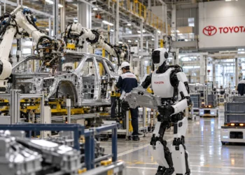 Η Toyota ενισχύει τη στρατηγική της στη ρομποτική και το Physical AI, εξετάζοντας την αξιοποίηση περίπου 400.000 ρομπότ στα εργοστάσια, στις εταιρείες του ομίλου και στους βασικούς προμηθευτές της. Η πιθανή επένδυση θα μπορούσε να φτάσει τα 6,4 δισ. δολάρια ετησίως από το 2028 και να καλύπτει βιομηχανικά και ανθρωποειδή ρομπότ, αυτοματοποιημένα logistics και συστήματα συνεργασίας ανθρώπων και μηχανών.