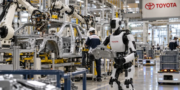 Η Toyota ενισχύει τη στρατηγική της στη ρομποτική και το Physical AI, εξετάζοντας την αξιοποίηση περίπου 400.000 ρομπότ στα εργοστάσια, στις εταιρείες του ομίλου και στους βασικούς προμηθευτές της. Η πιθανή επένδυση θα μπορούσε να φτάσει τα 6,4 δισ. δολάρια ετησίως από το 2028 και να καλύπτει βιομηχανικά και ανθρωποειδή ρομπότ, αυτοματοποιημένα logistics και συστήματα συνεργασίας ανθρώπων και μηχανών.