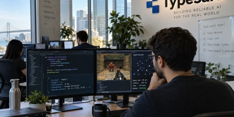 Η TypeSafe AI βγαίνει από τη φάση stealth και παρουσιάζει το Jev, ένα νέο μοντέλο τεχνητής νοημοσύνης που έχει σχεδιαστεί όχι για συνομιλίες, αλλά για γρήγορη και δομημένη λήψη αποφάσεων μέσα σε εφαρμογές λογισμικού. Πίσω από την εταιρεία βρίσκεται ο Diogo Almeida, πρώην στέλεχος της OpenAI και ένας από τους συνδημιουργούς του ChatGPT. Η ομάδα της TypeSafe εργάστηκε για περίπου δύο χρόνια πάνω στο Jev, επιχειρώντας να αντιμετωπίσει ορισμένους από τους περιορισμούς που εμφανίζουν τα παραδοσιακά Large Language Models όταν χρησιμοποιούνται για αυτοματοποίηση.